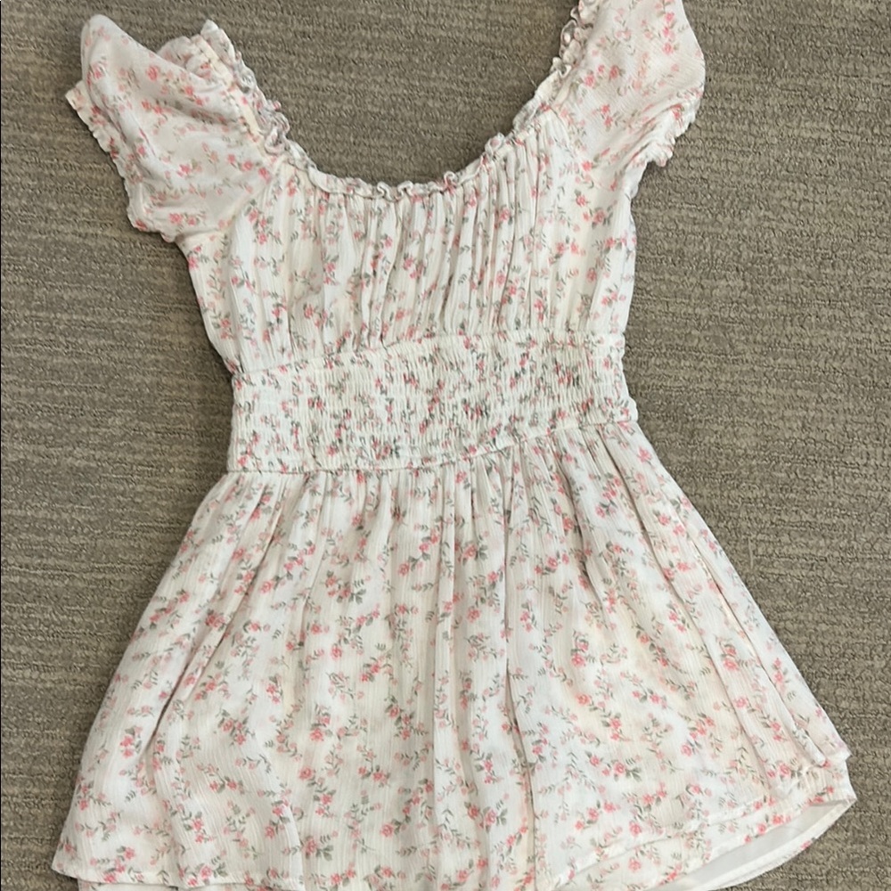 hollister flower dress WORN ONCE
